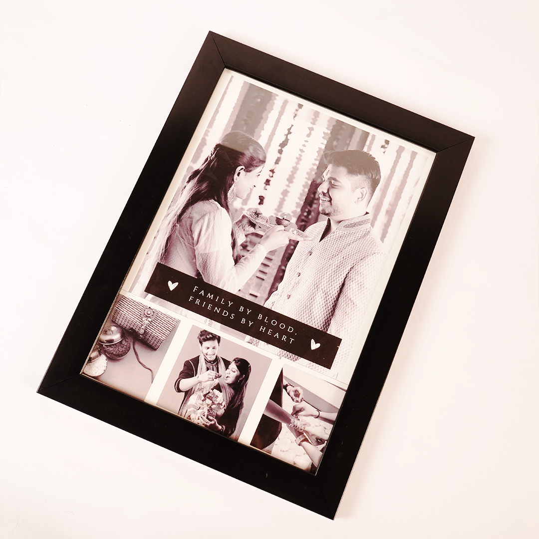 Personalized  BHAI DOOJ  Brother Sister Photo Frame Gift