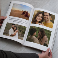 Custom Couple Photo Book – Full of Love Memory Album