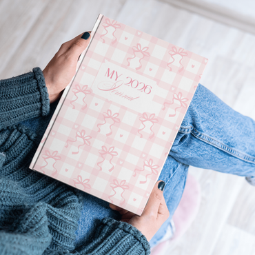 2026 Cute Pink Journal | Aesthetic Daily Diary & Planner