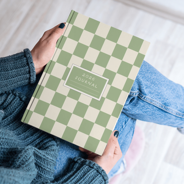 2026 Journal | Green Aesthetic Daily Writing Notebook