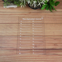 Alphabet Learning Tracing Board for Kids with pen box & Cleaning Cloth