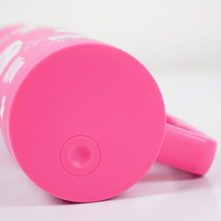 “Hot Pink Love Doodle Tumbler – Leak-Proof & Stylish” - Memories InsitePINK LOVE DOODLE TUMBLER-40 OZ