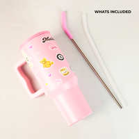Cherry Bear Baby Insulated Leakproof Tumbler