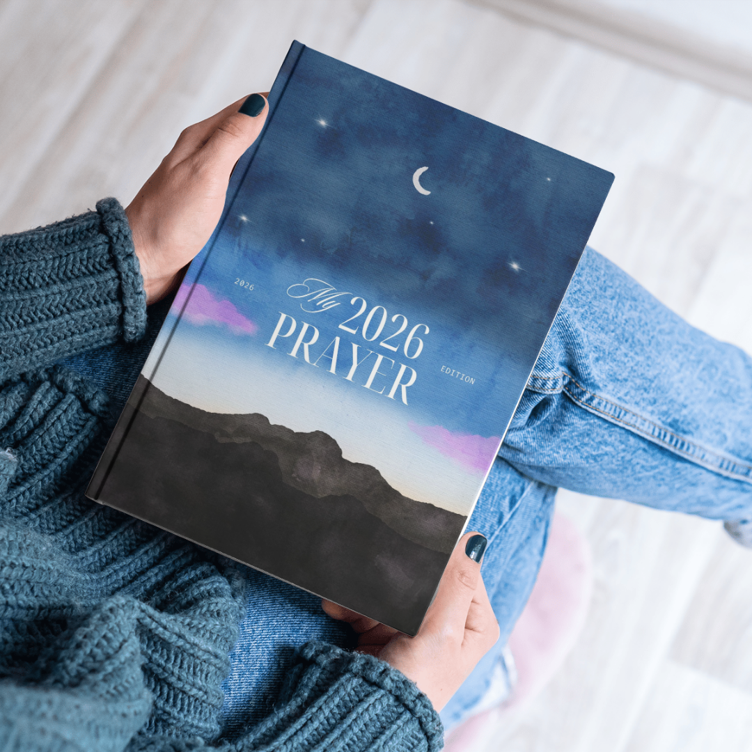 My Prayer Journal 2026 | Night Sky Faith & Reflection Notebook