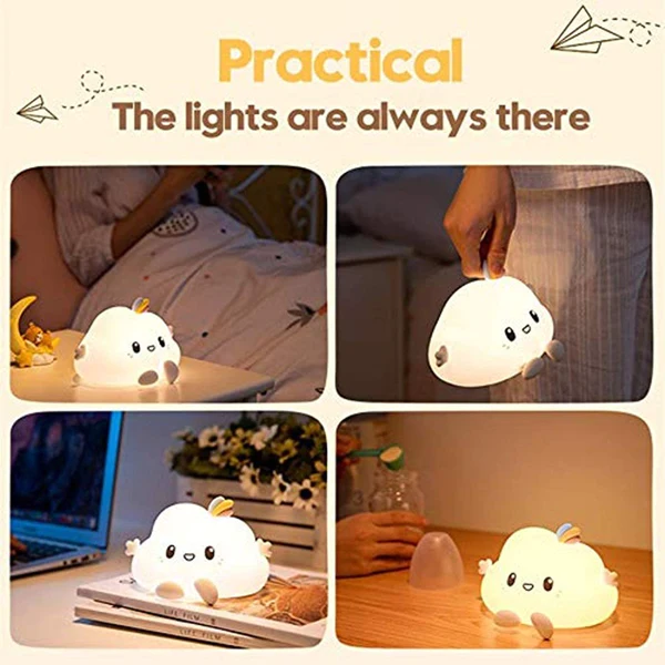 Creative Cloud Night Light Cartoon Soft Lamp