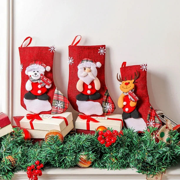 Christmas Tree Ornaments Christmas Stockings ( Set of 4 )