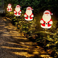 Solar Christmas Santa  Light