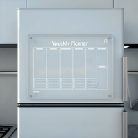 Clear Weekly Fridge Planner with Notes Built Points | Pens and Reg