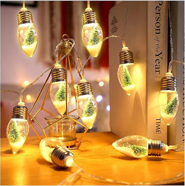 Christmas Tree Globe Patio string Lights