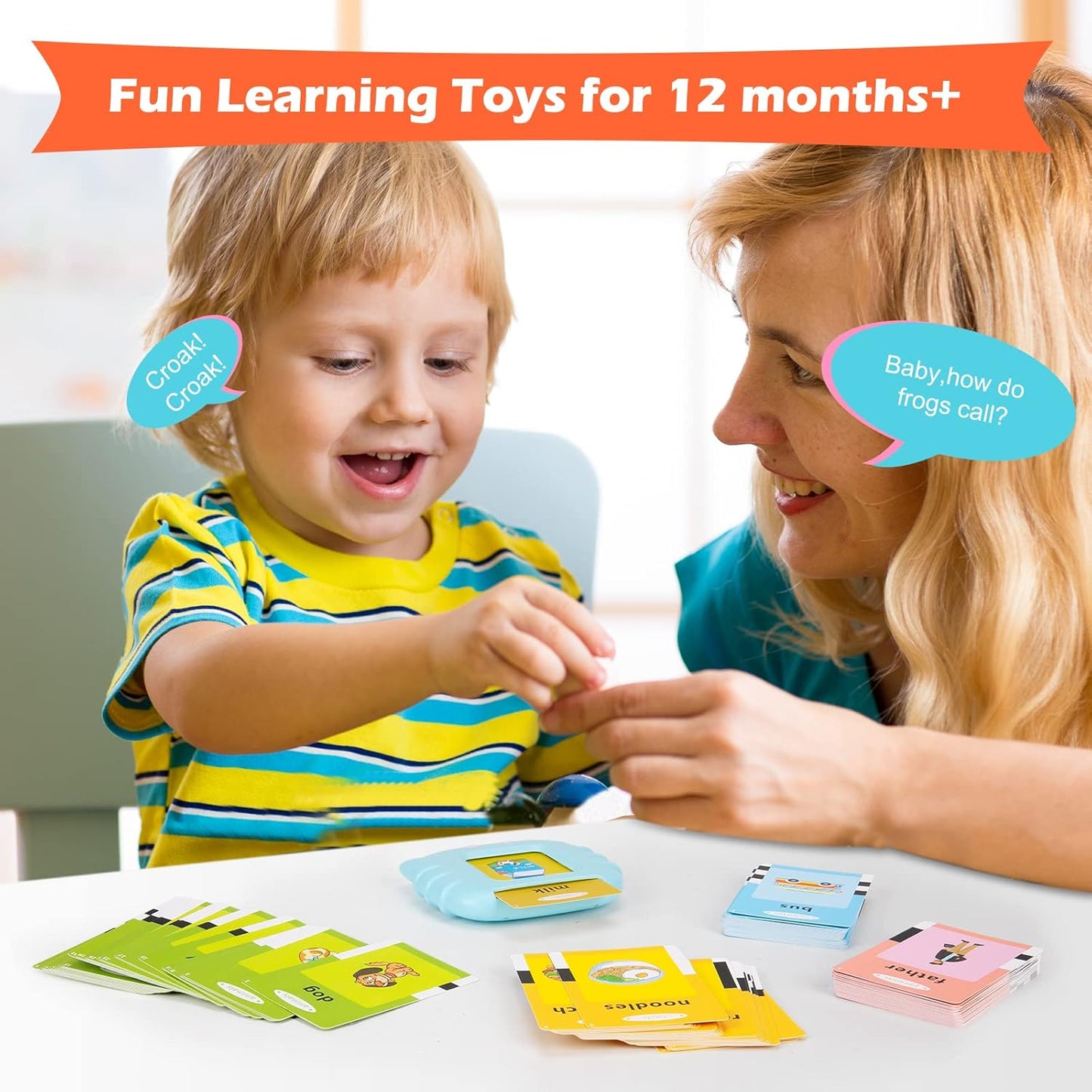 Memories Insite Smart Word Learning toy for Kids – 520 Talking Flash Cards with Music & Fun Learning