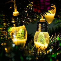 Christmas Tree Globe Patio string Lights