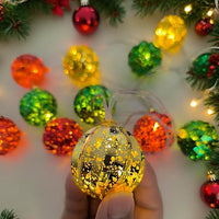 Colorful Christmas Ornament LED Ball Lights
