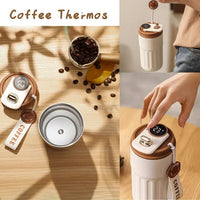 Smart Temperature Display Coffee Mug – Stylish & Portable