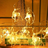 Diamond Fairy Deer Christmas String Lights