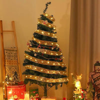 Christmas Decor Ribbon with LED Lights