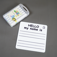 Reusable Kids Name Practice Writing Board with Pen Box & Cleaning Cloth