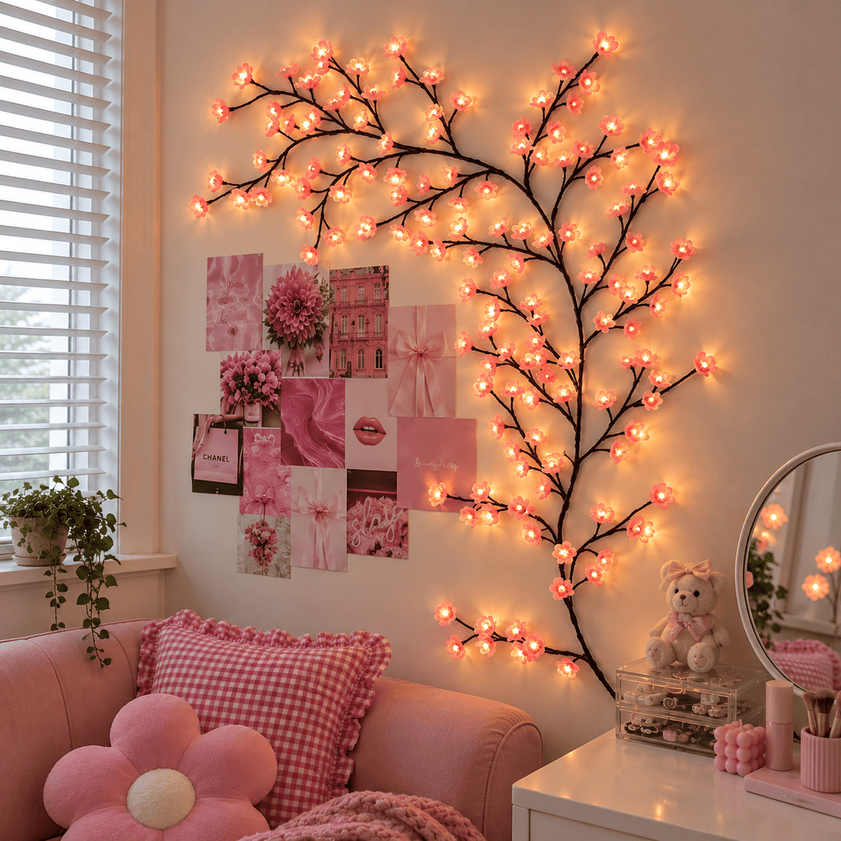MEMORIES INSITE® BRANCH LIGHT CHERRY BLOSSOM TREE BRANCH LIGHTING
