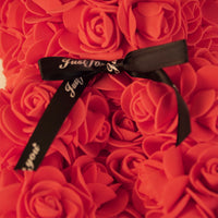 Rose Teddy Bear – Romantic Artificial Flower Bear Gift for Love & Special Moments