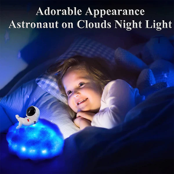 Cloud Astronaut Light Fluffy Lamp 3D Light Cloud (12 Colours & 366 Modes)