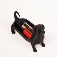 Cute Dog Makeup Organizer | Lipstick & Cosmetic Holder