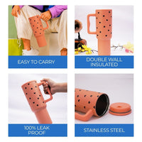 Peach Petals Tumbler