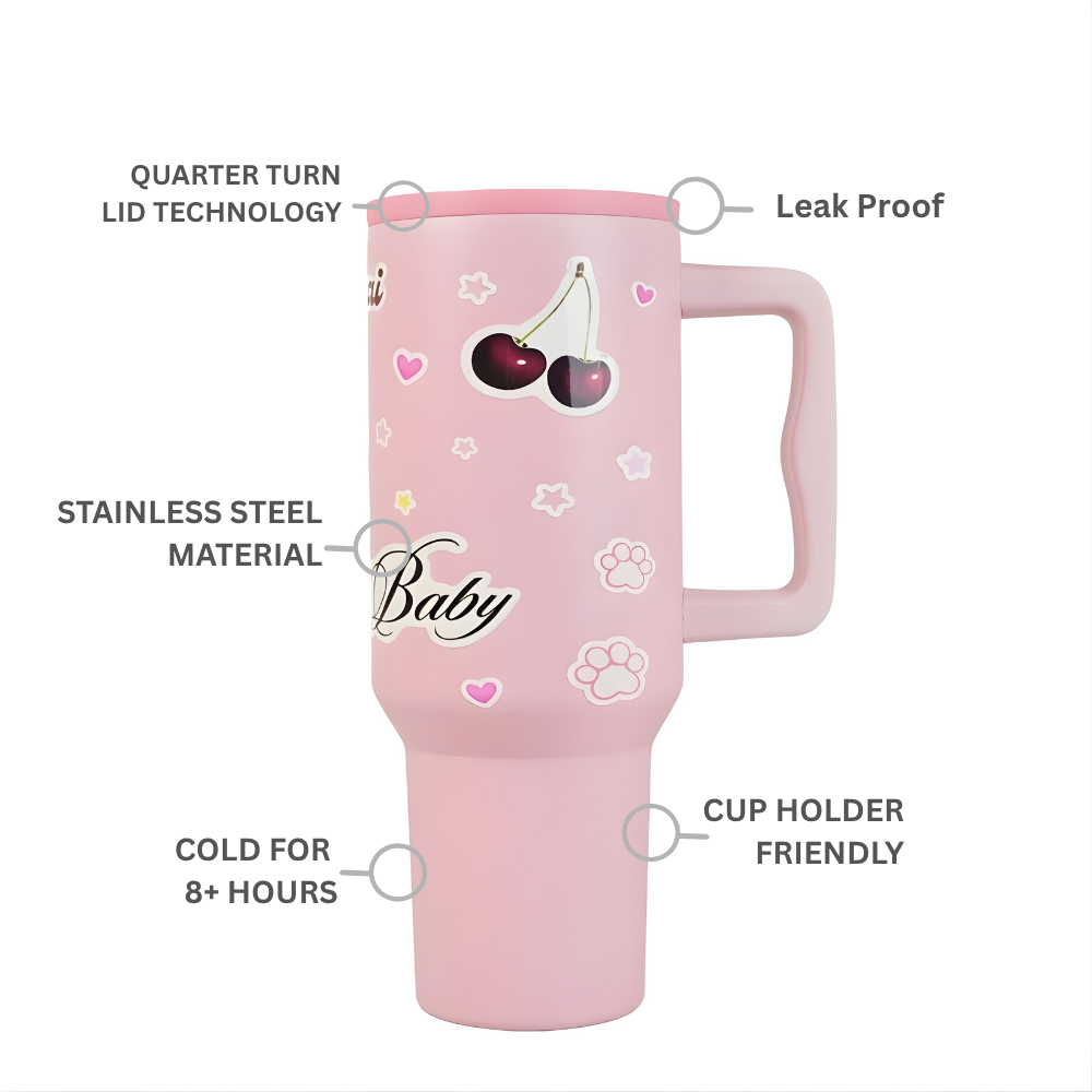 Cherry Bear Baby Insulated Leakproof Tumbler (Copy)