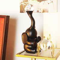 EleGlow™ Elephant Decor Showpiece – Modern Resin Art Sculpture with Light Accent set