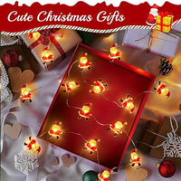 LED Christmas Santa Claus Fairy String Lights