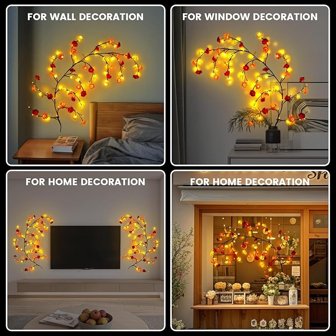 BRANCHLIGHT™ MULTICOLOR CHERRY BLOSSOM TREE BRANCH LIGHTING