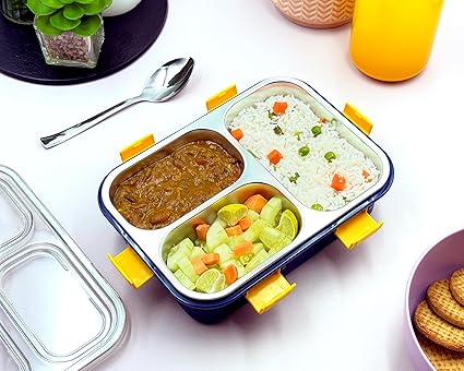 Memories Insite™ Personalized Stainless Steel Leakproof Bento Lunchbox