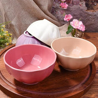 Pastel Charm Ceramic Bowls – Set of 4 | Elegant Multi-Color Serving Bowls for Everyday & Special Occasions