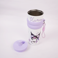 Kuromi Stainless Steel Insulated Tumbler with Straw & Carry Loop