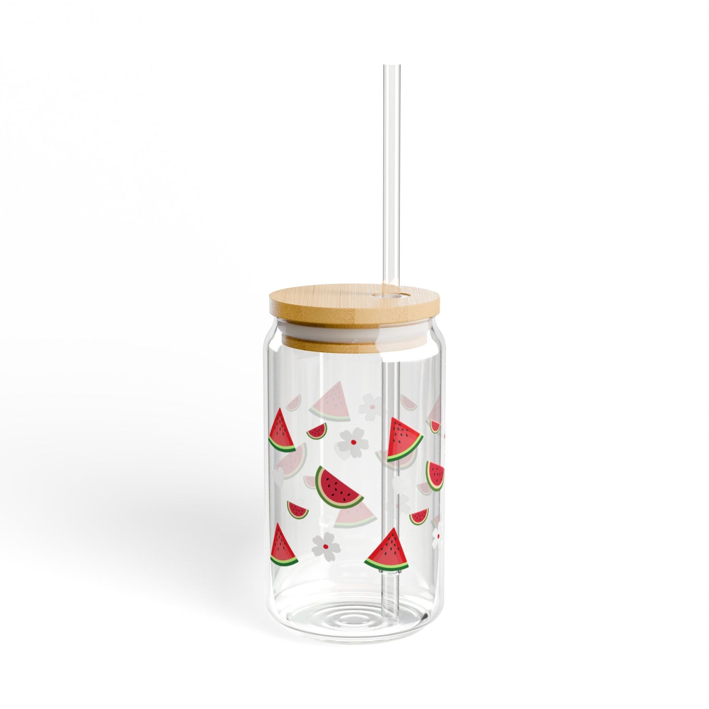 Personalized Watermelon Glass Tumbler