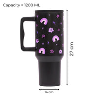 Midnight Glow Black Tumbler