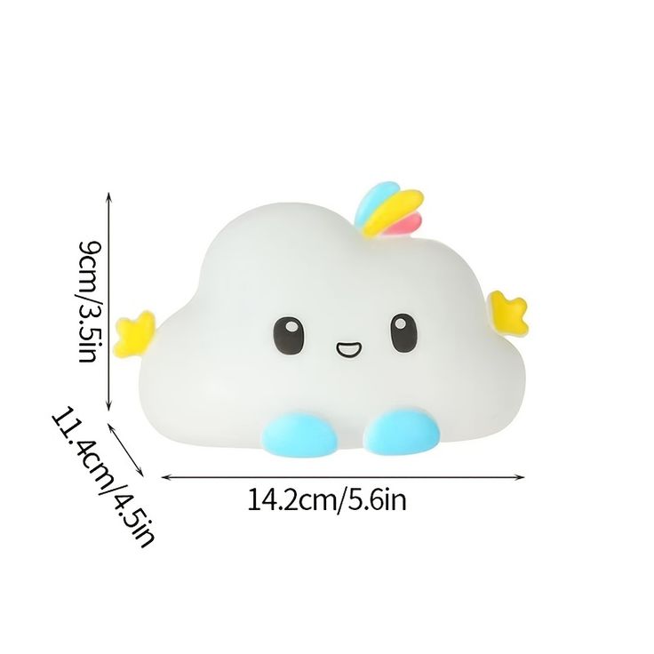 Creative Cloud Night Light Cartoon Soft Lamp