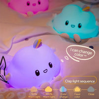 Creative Cloud Night Light Cartoon Soft Lamp