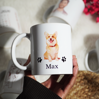 PawPrint Personalized Mug – Custom Pet Photo Mug