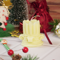 Set-2 Decorative Pillar Candle