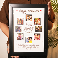 Personalized  EVERY MOMENTS  Brother Sister Photo Frame Gift
