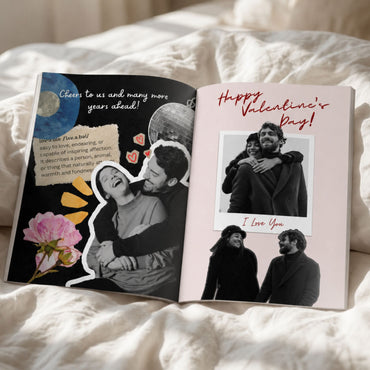 Custom I Love You Photo Book for Couples