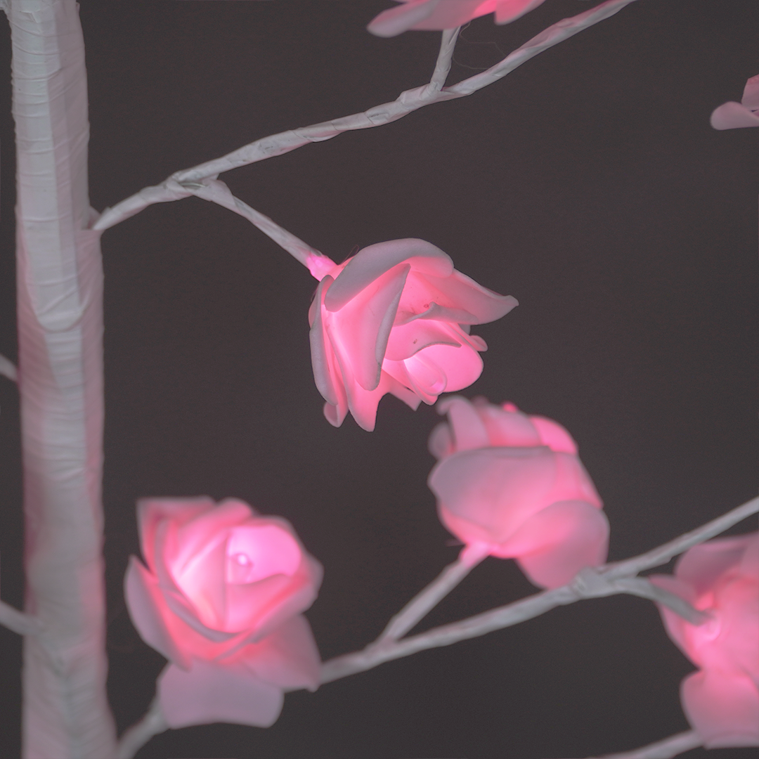 Rose Tree Light – Glowing Decorative Flower Lamp
