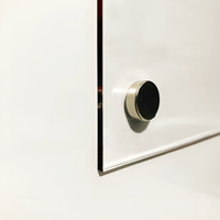 Premium Acrylic Weekly Fridge Planner & Grocery List Board