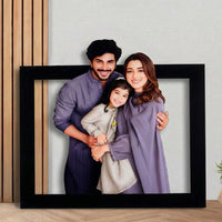 Personalized Family Photo Frame | Custom Cartoon Portrait Frame