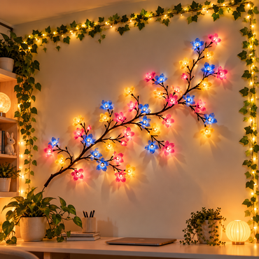 MEMORIES INSITE® BRANCH LIGHT MIX COLOUR CHERRY BLOSSOM TREE BRANCH LIGHTING