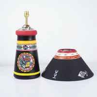 Folk Art Handcrafted Table Lamp – Minimal Elegance with Cultural Charm