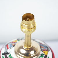 Folk Art Handcrafted Table Lamp – Minimal Elegance with Cultural Charm