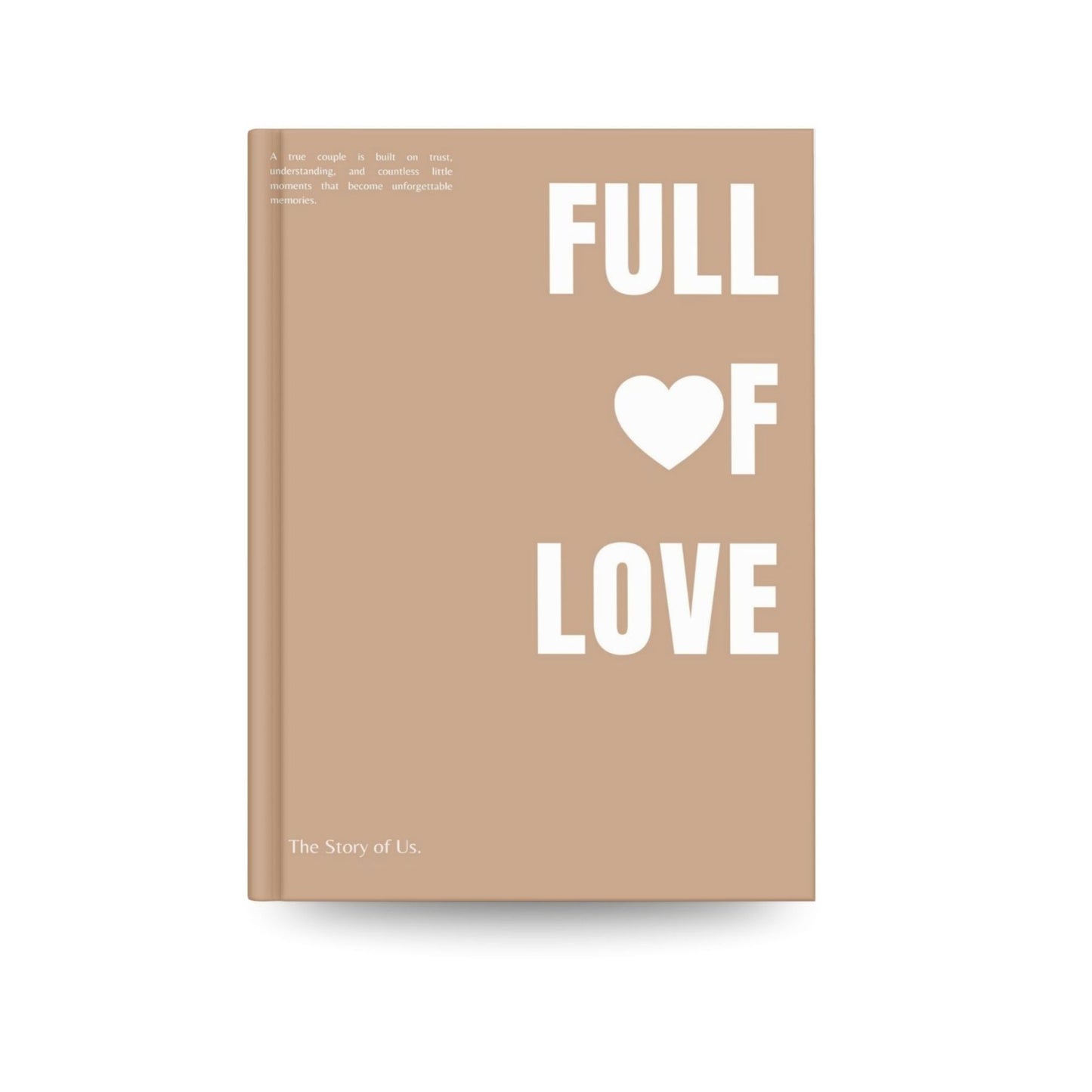 Custom Couple Photo Book – Full of Love Memory Album