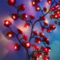 MEMORIES INSITE™ RED ROSE TREE BRANCH WALL LIGHT
