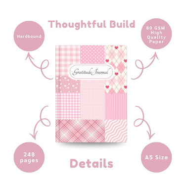 Soft Pink Gratitude Journal