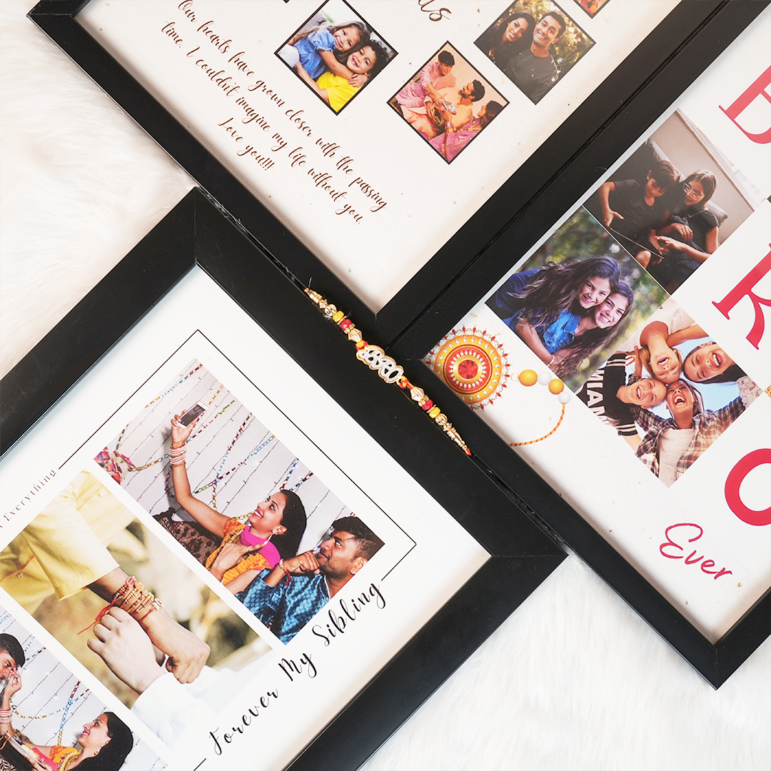 Personalized  BEST BRO Brother Sister Photo Frame Gift